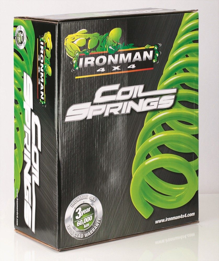 Ironman 4x4 Medium Coil Springs to suit Mitsubishi Pajero