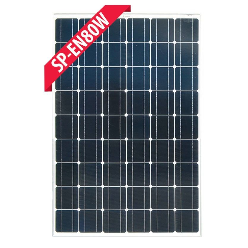 Enerdrive 80W Fixed Mono Solar Panel